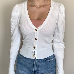 White princess cardigan